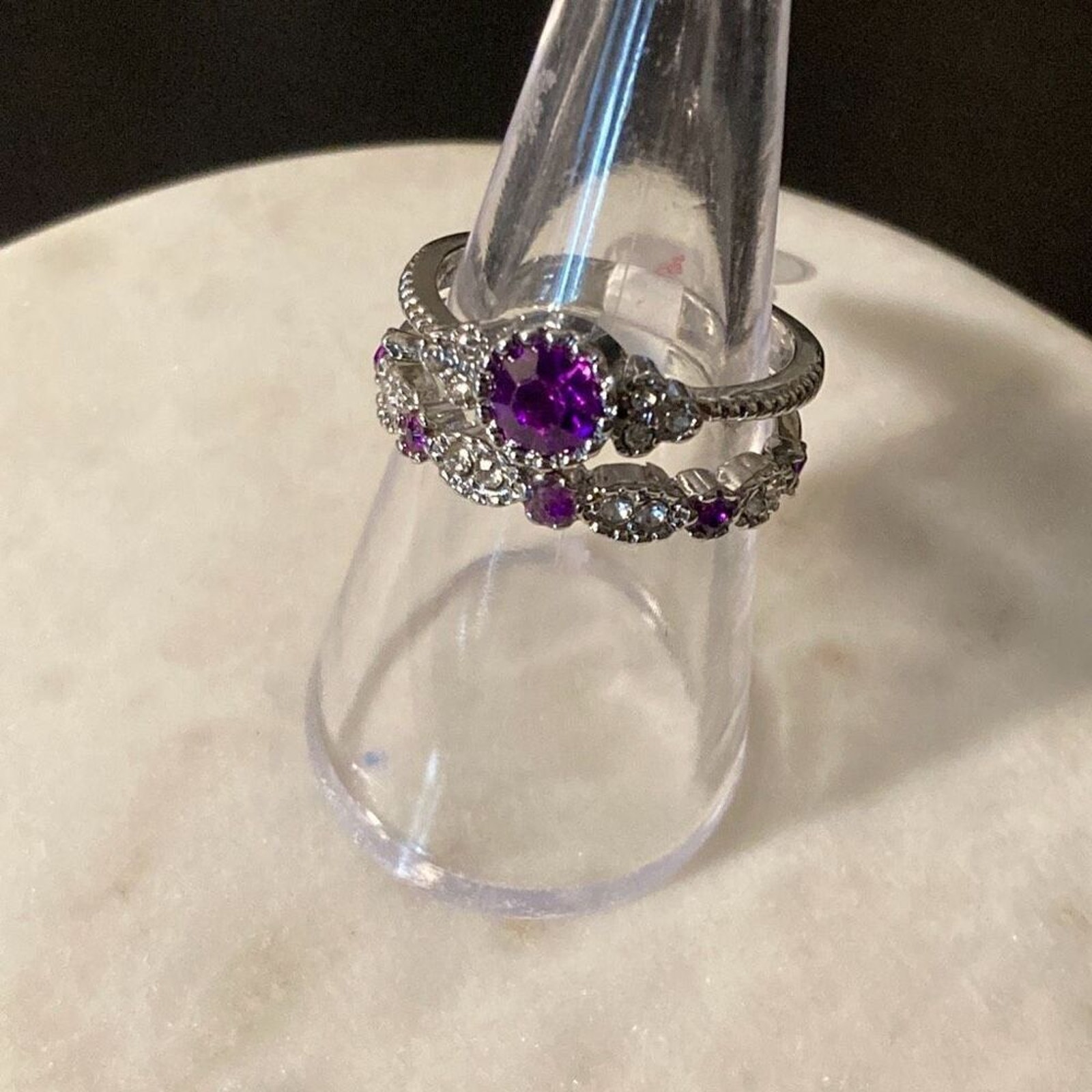 New Fashion Ring Set Cz - Special Occasion Wedding Engagement Holiday 14$